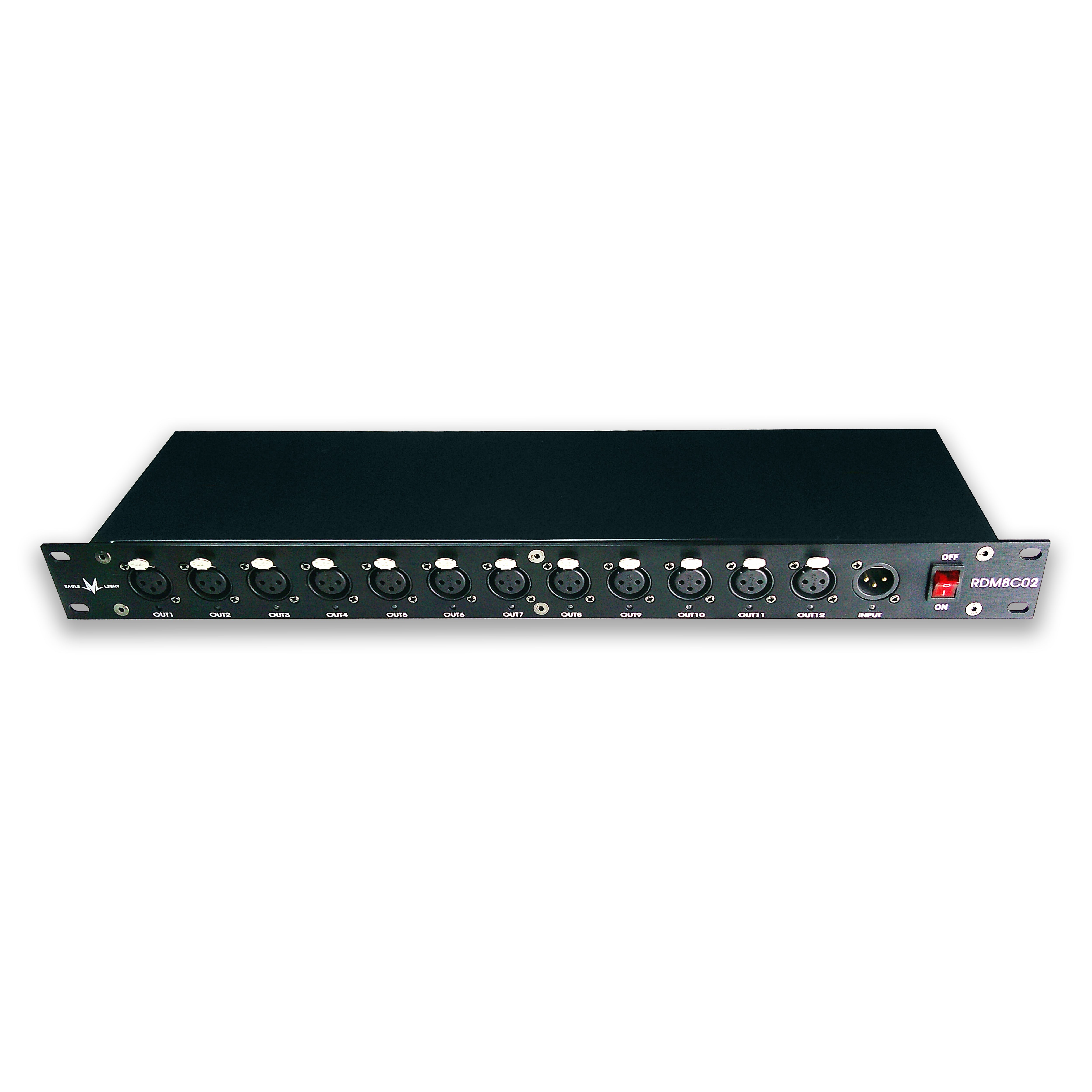 RDM8C02(RDM Splitter 12CH,Supports DMX512-RDM bidirectional communication protocol)