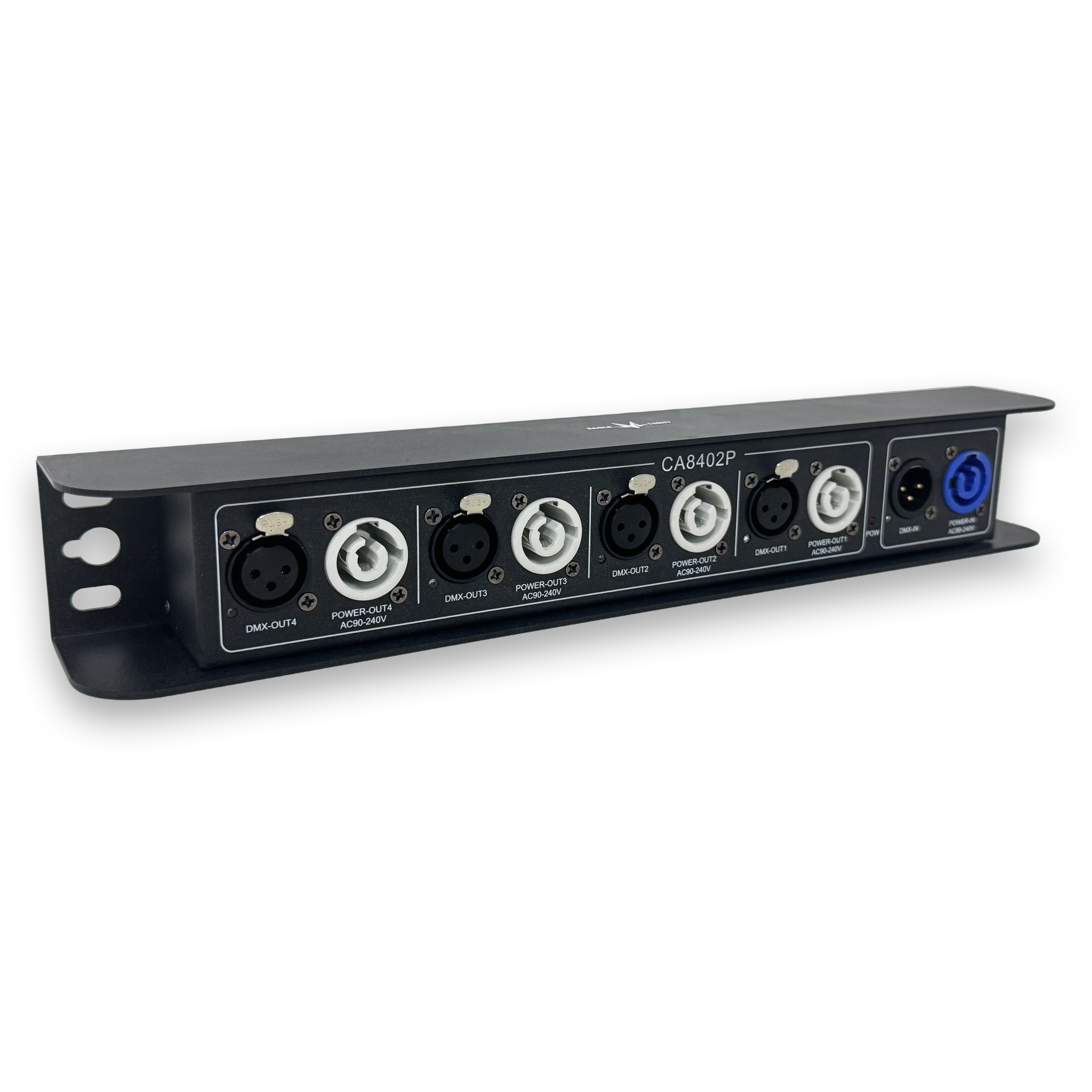 CA8402P(1 in 4 out signal amplifier with 4 power output ports,DMX512 protocol、RS-485)