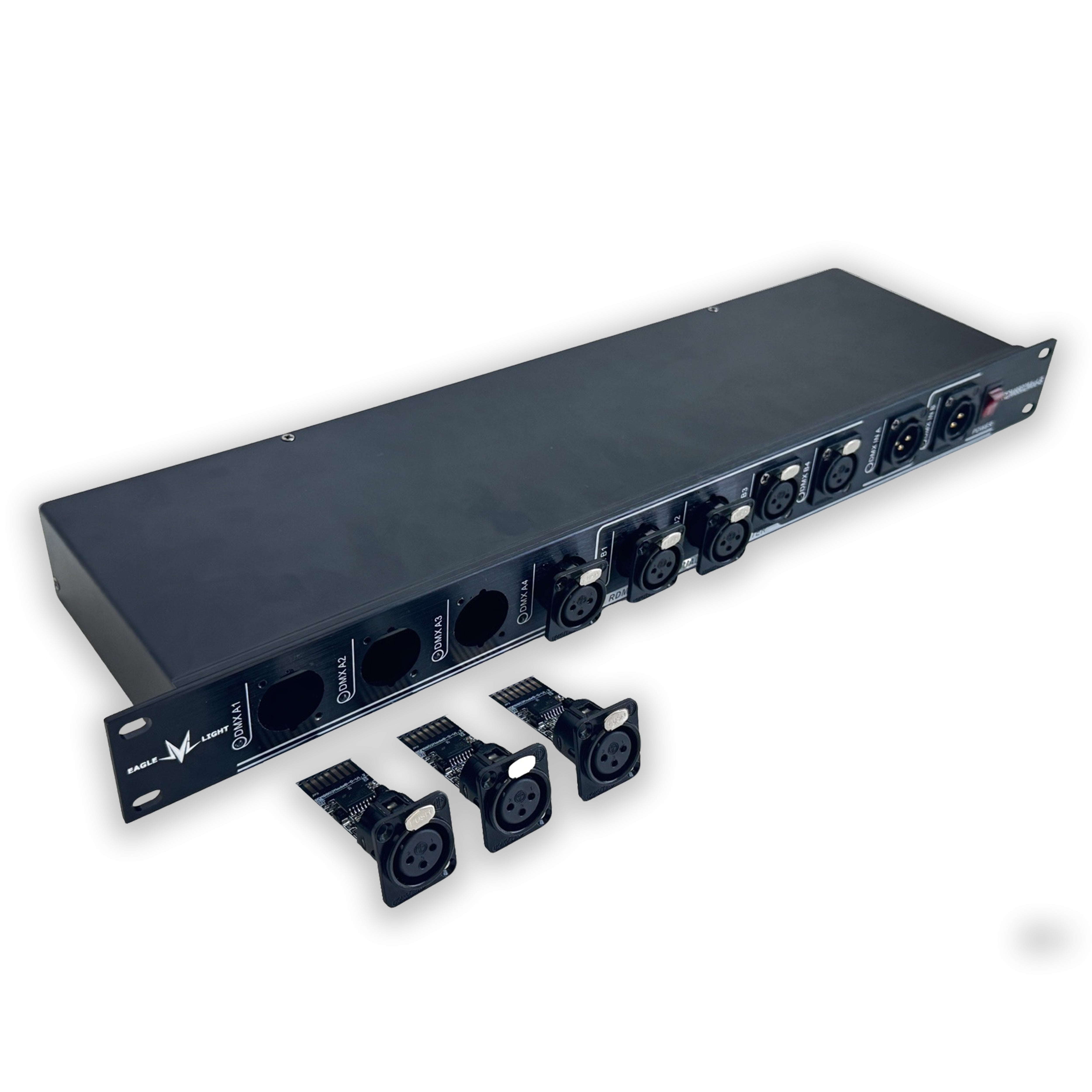 RDM8802Mod-B(8-Channel Modular RDM Signal Splitter)