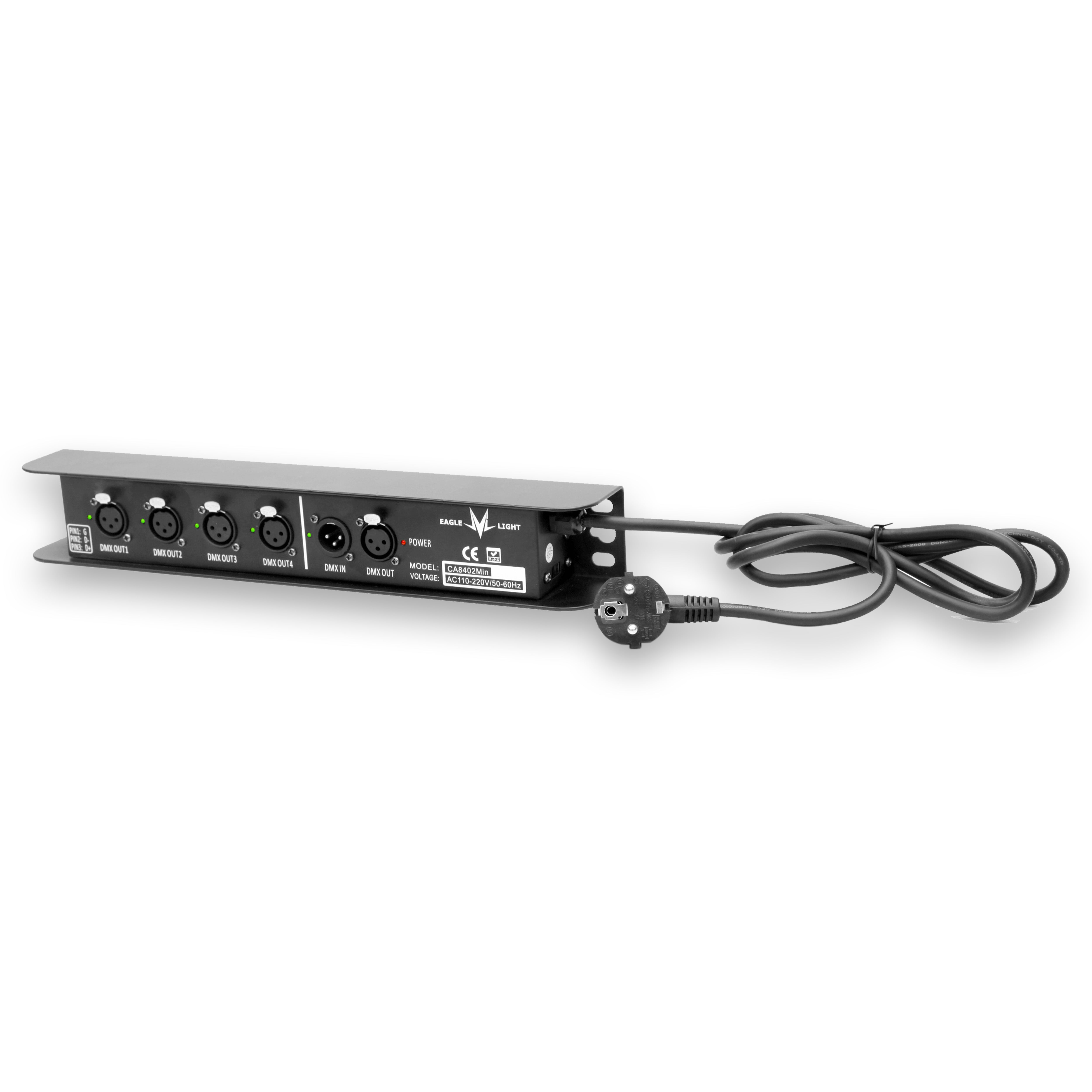 CA8402Mini(Installation of light hook and DMX mini distributor with 4 channels,RS-485)
