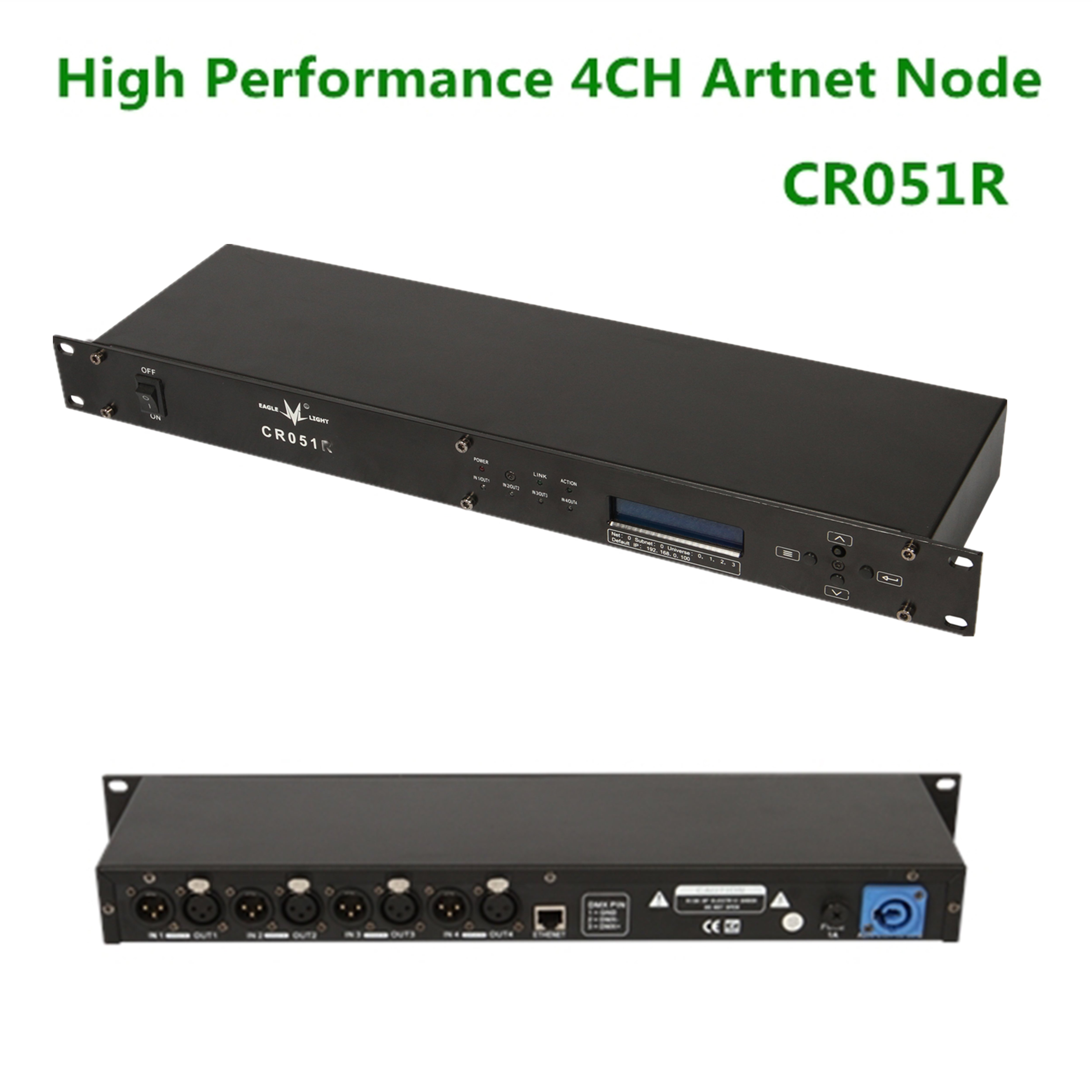 CR051R(DMX Artnet Node 4CH)