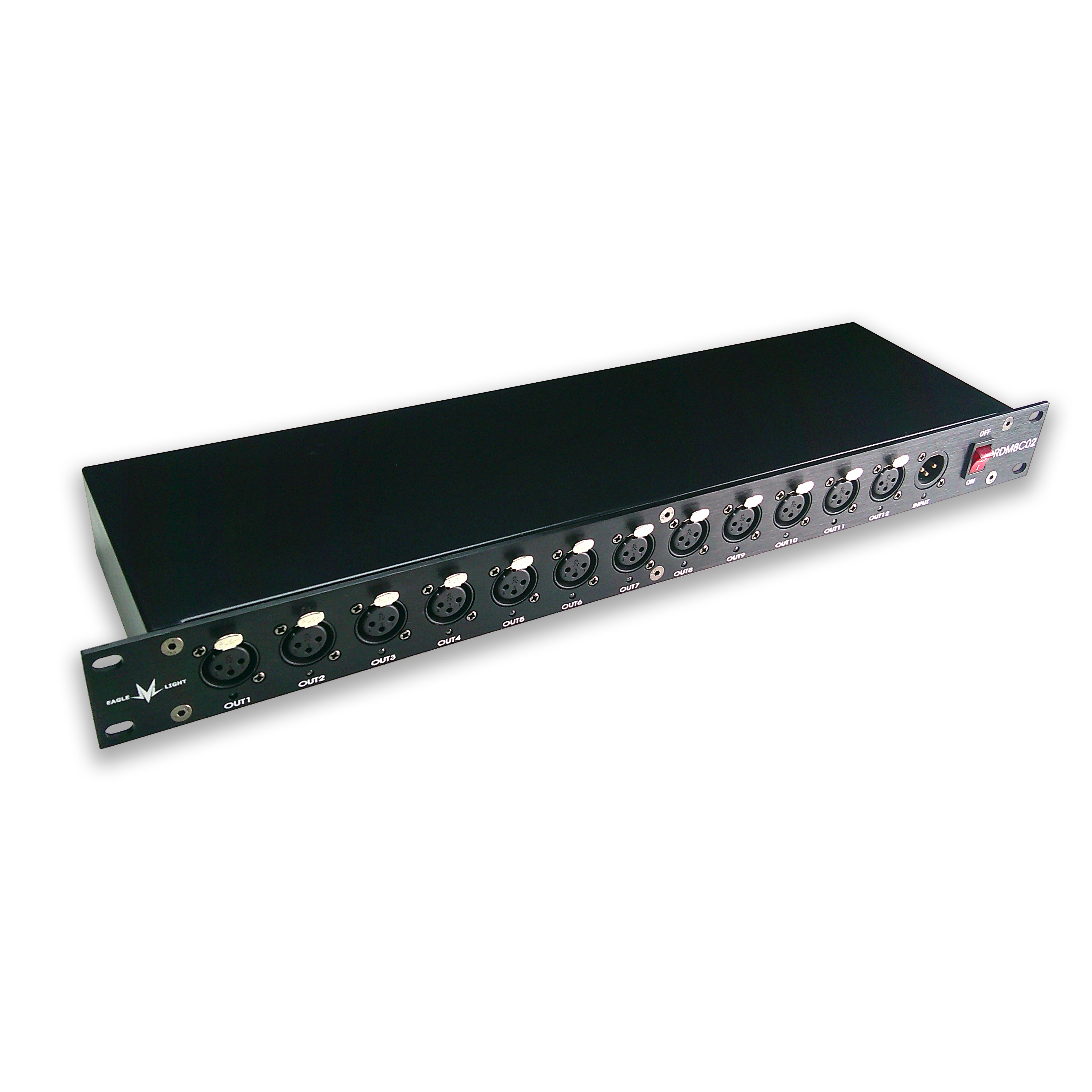 RDM8C02(RDM Splitter 12CH,Supports DMX512-RDM bidirectional communication protocol)