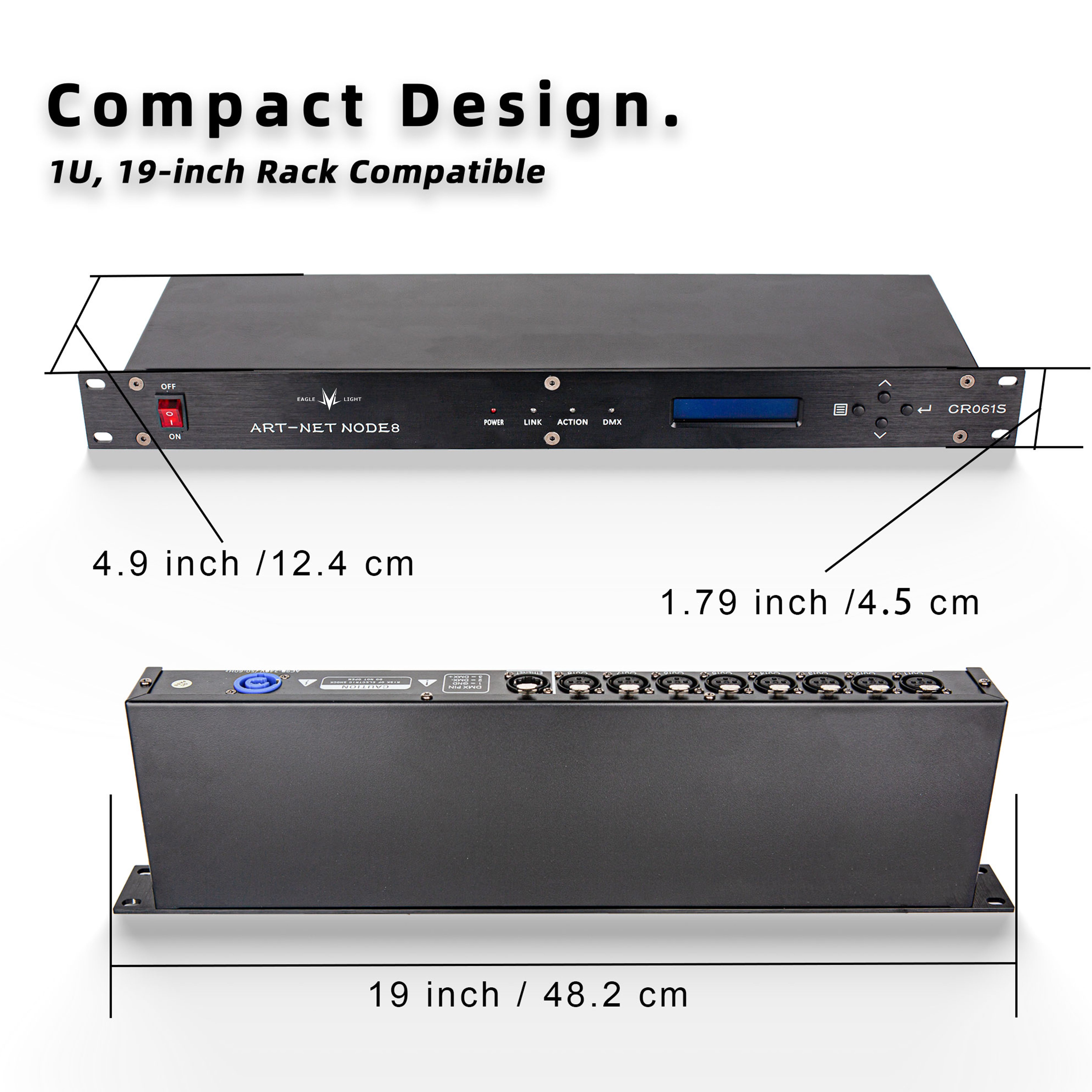 CR061S(DMX Artnet Node 8CH)
