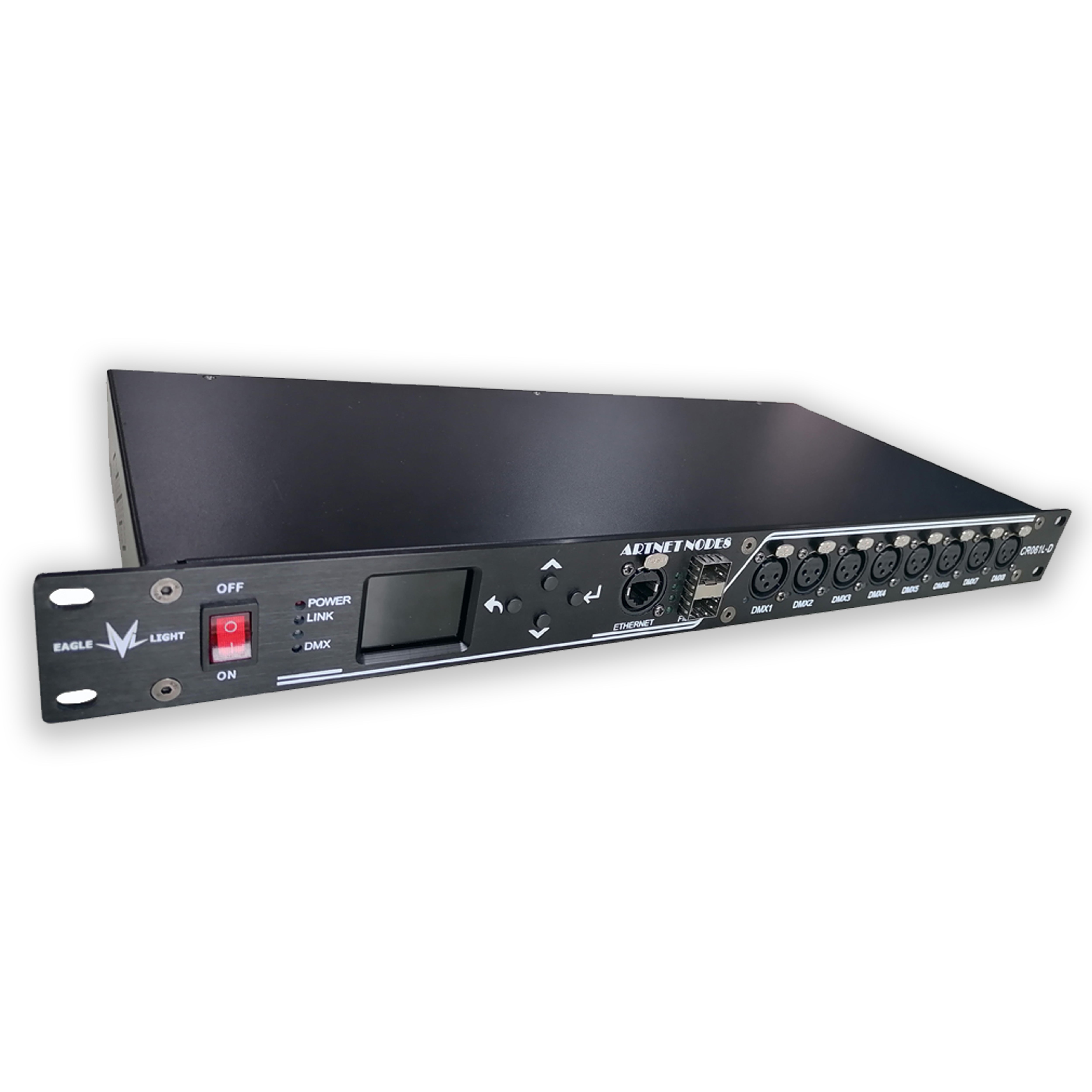 CR061L-D（ARTNET to DMX512/RDM 8 Port Expander，1 Gigabit Internet speed）
