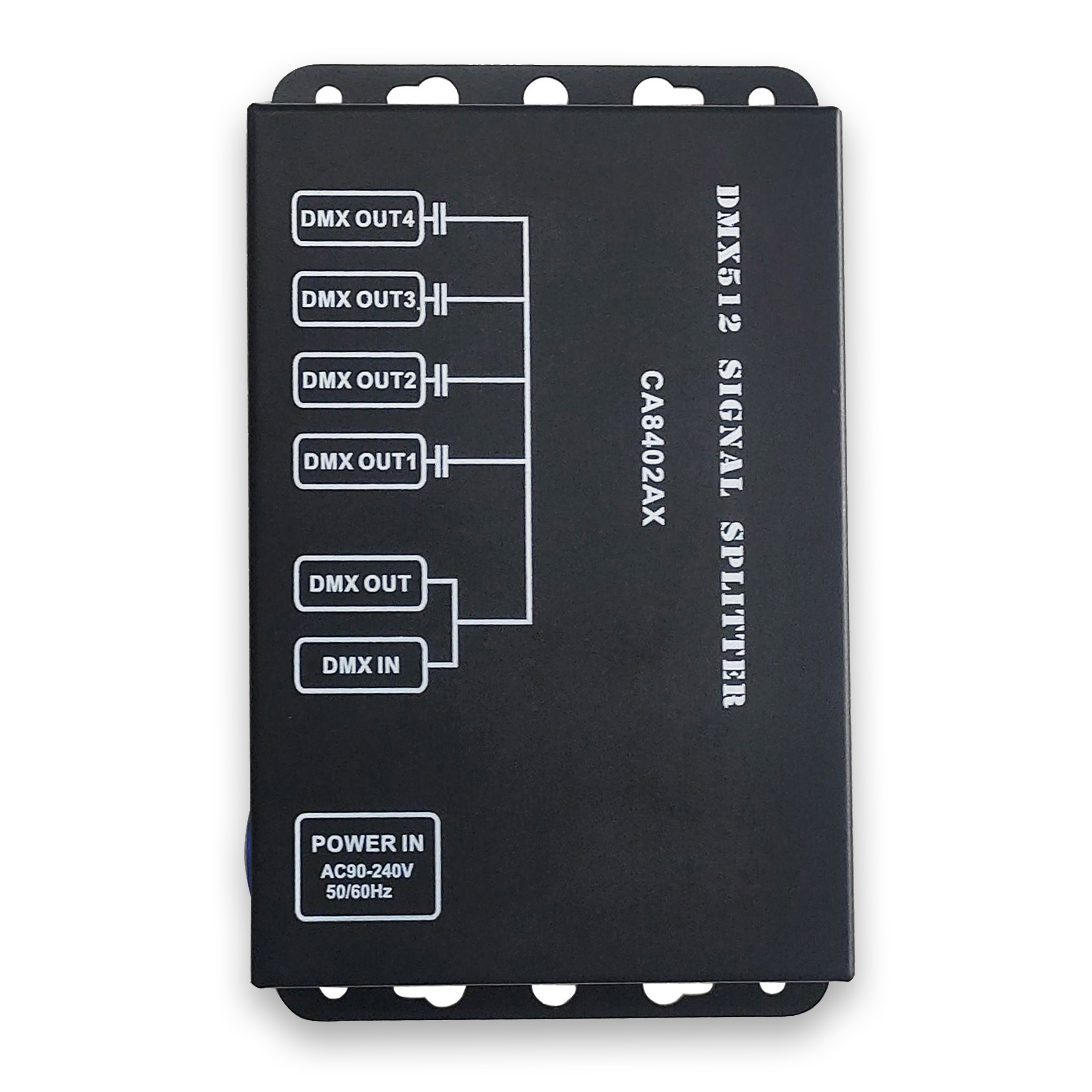 CA8402AX（4Way DMX512 Signal Distributor，RJ45）