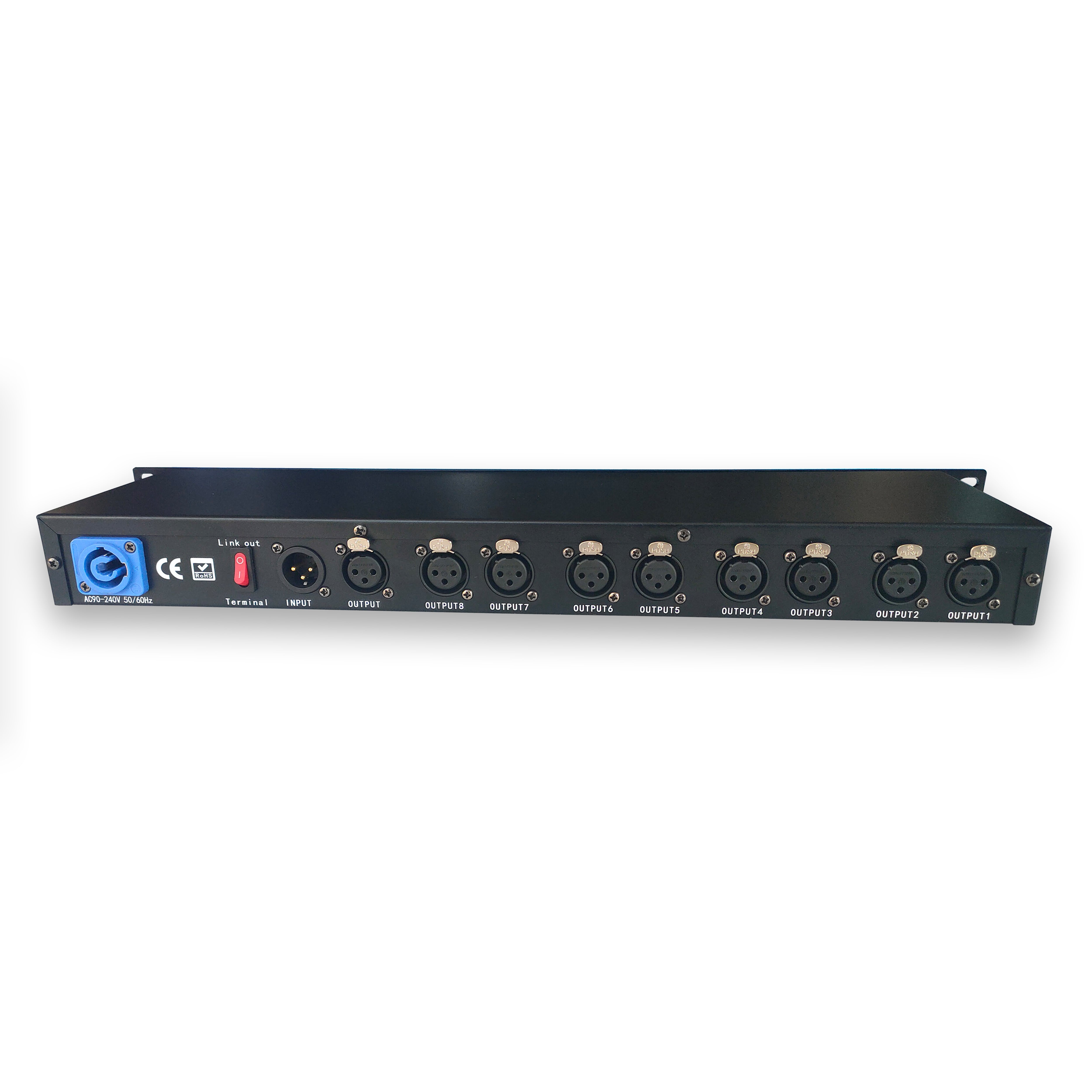 CA8802G（DMX Splitter 8CH，1 in 8 out）