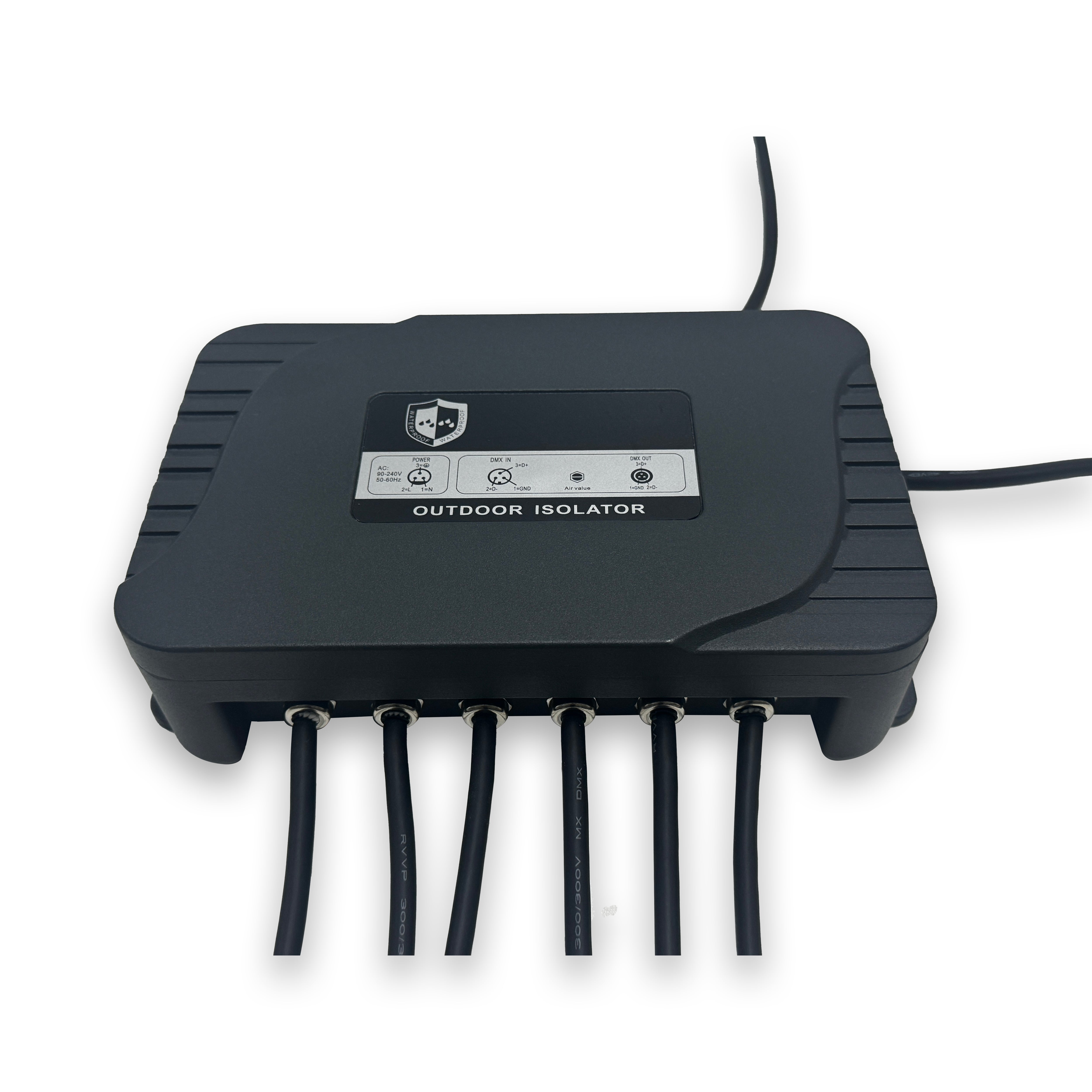 CA8602A（Waterproof 6-Channel Signal Amplifier，1 DMX inputs,6 DMX outputs）
