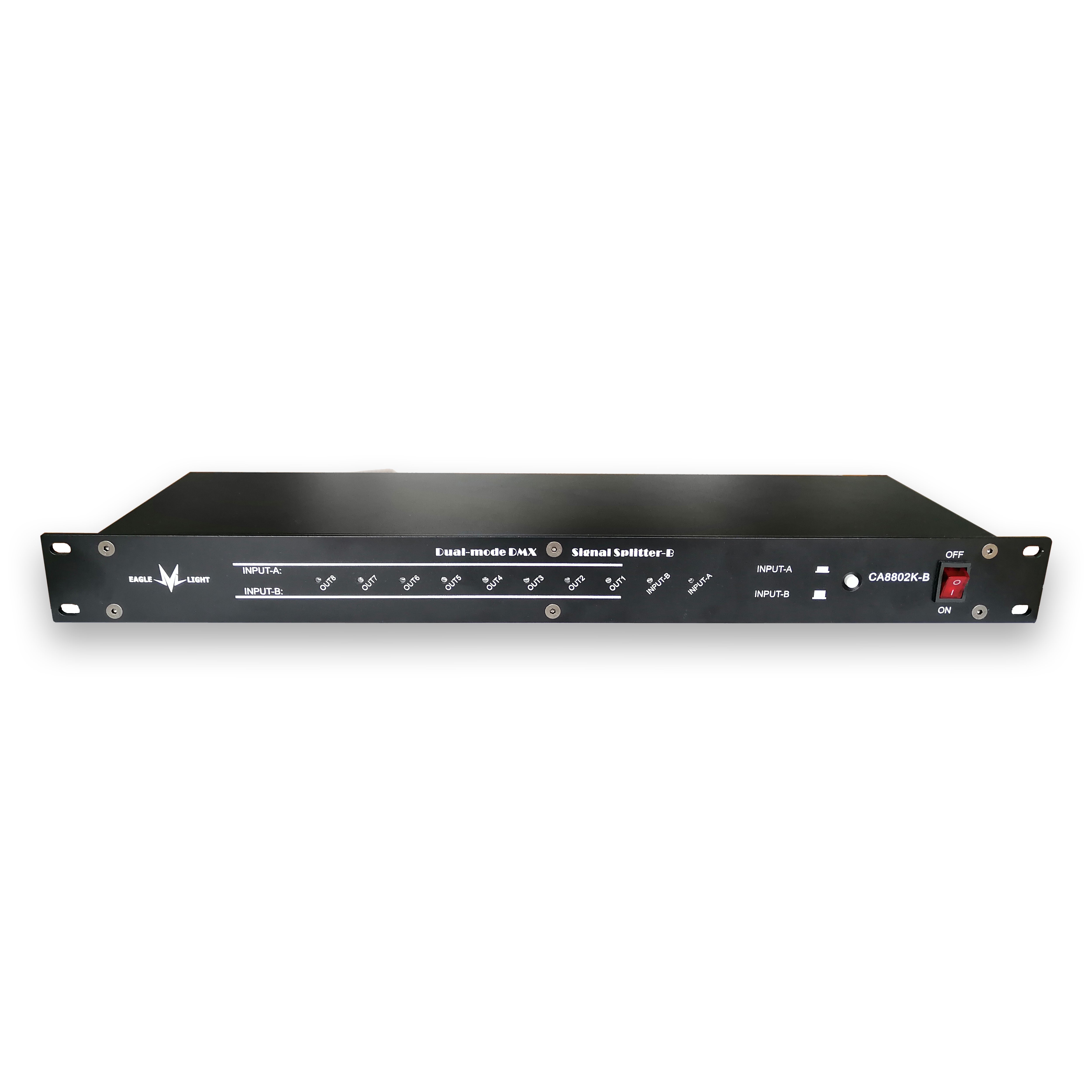 CA8802K-B（Supports RDM/DMX protocol，8-channel signal distribution output）