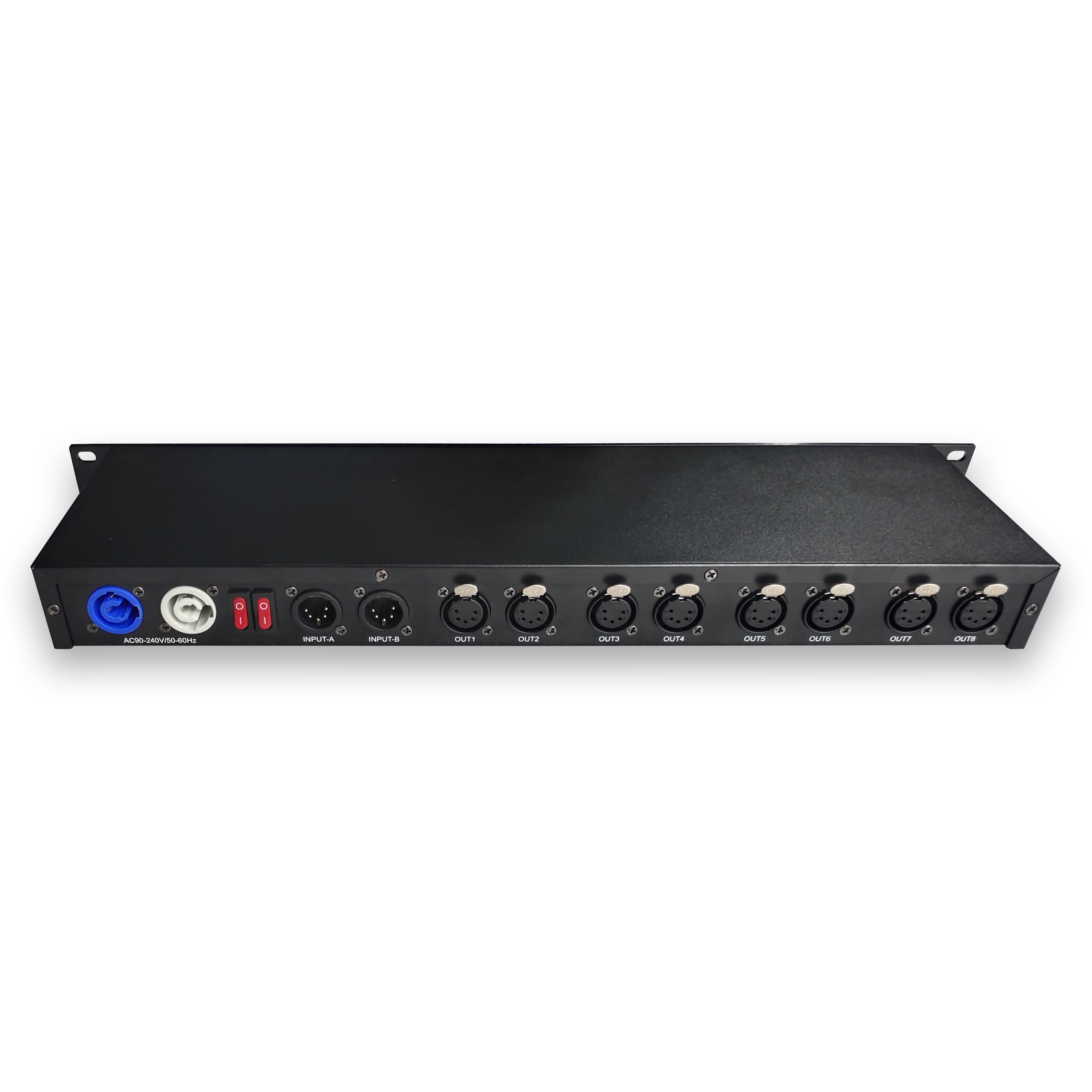 RDM8802K-A（Double Signal Splitter 8CH，Supports DMX512-RDM）