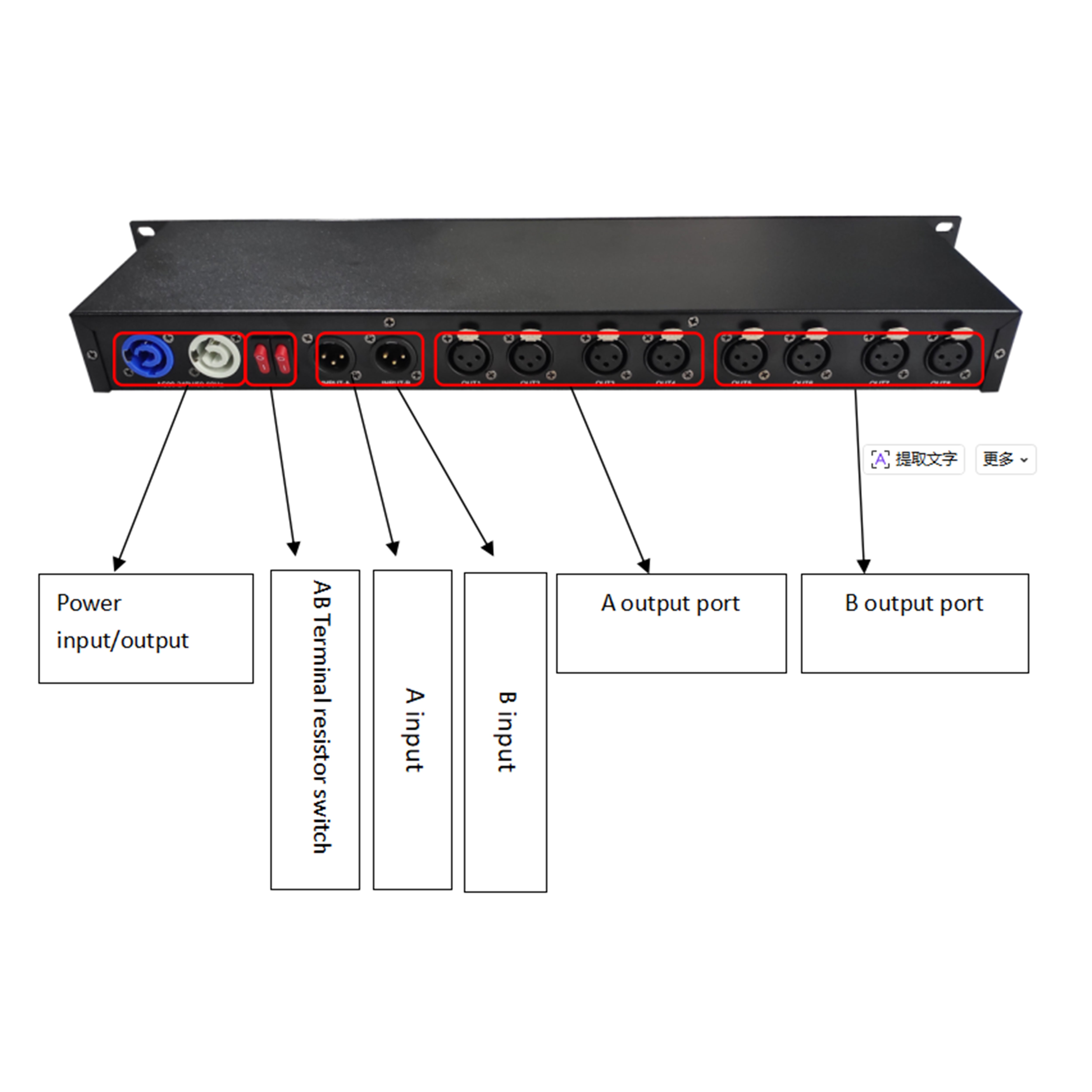 CA8802K-A（DMX Splitter）