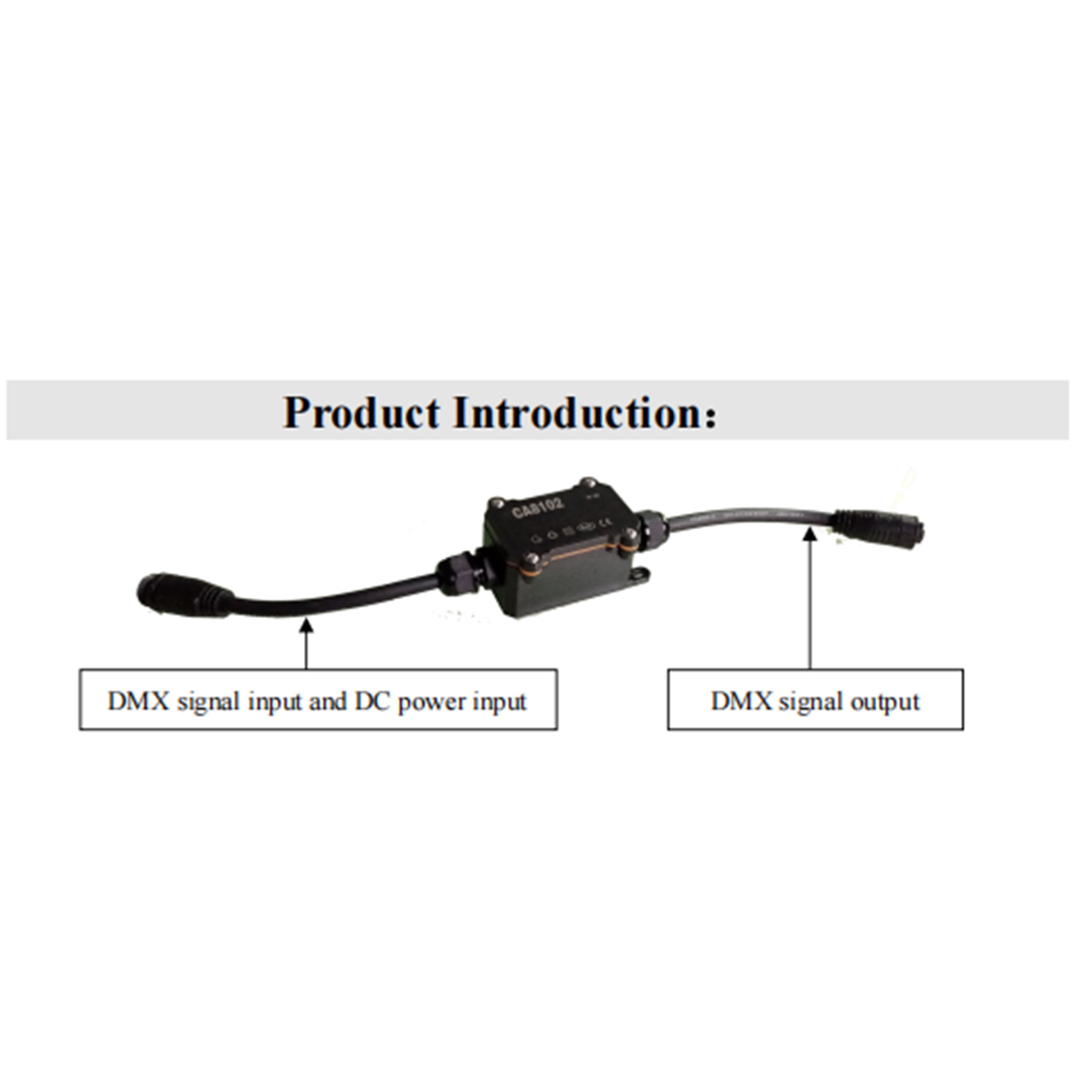 CA8102C（Waterproof Single Signal Amplifier-Repeater）