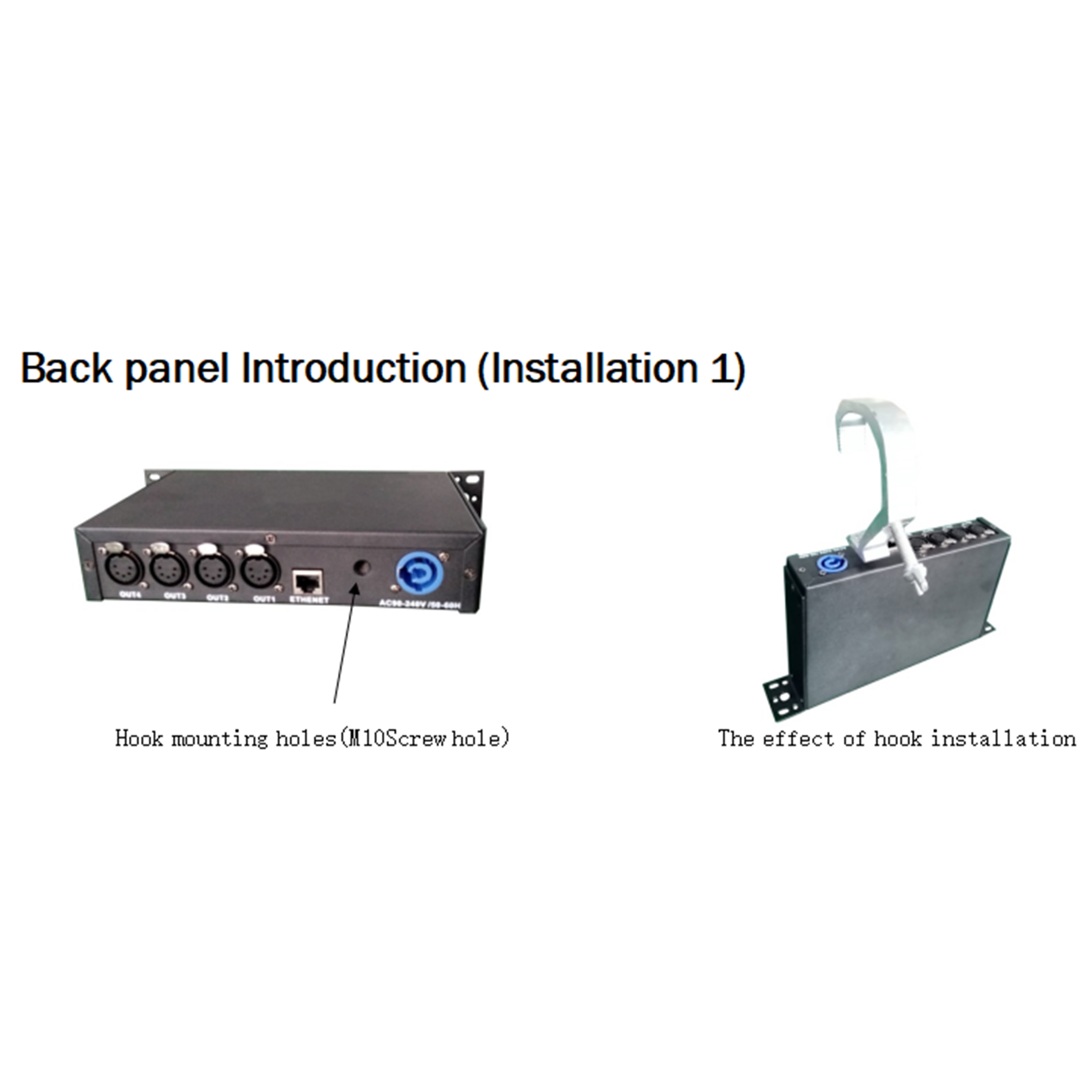 CR041H（DMX Artnet Node 4CH）