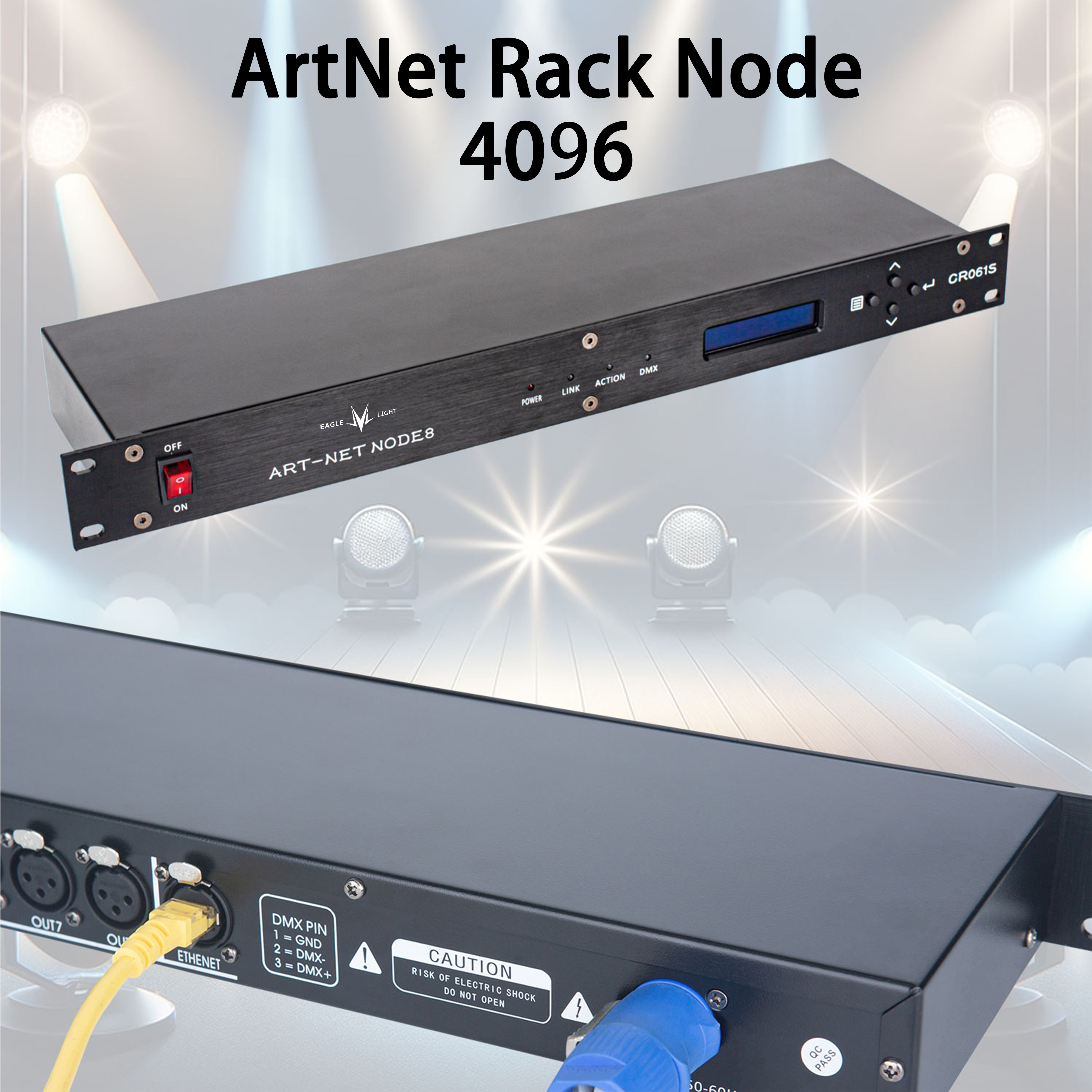 CR061S（DMX Artnet Node 8CH）