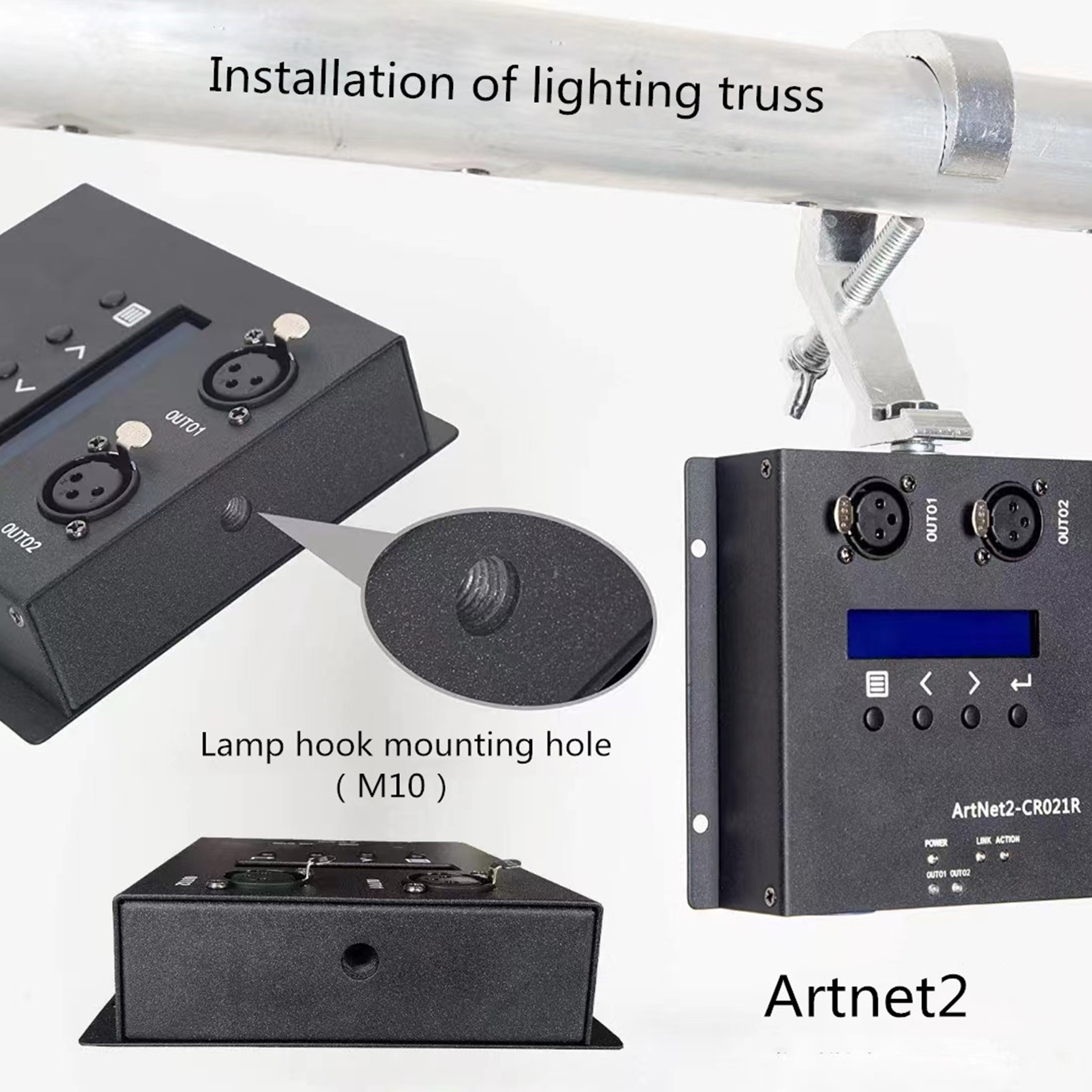 CR021R（DMX Artnet Node 2CH）